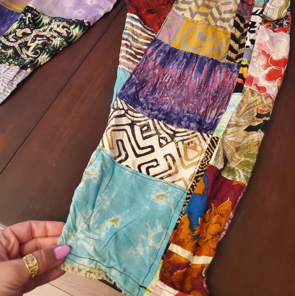 Rare Vintage Patchwork Overalls - Picture 13 of 16